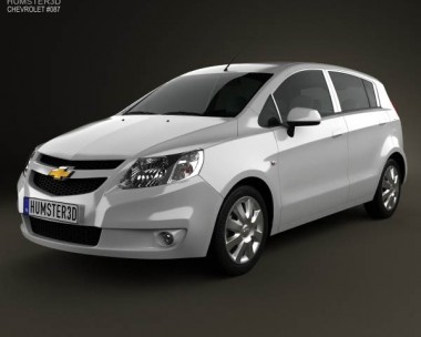 Chevrolet Sail hatchback 2012 3D Model