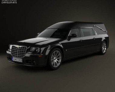 Chrysler 300C hearse 2009 3D Model