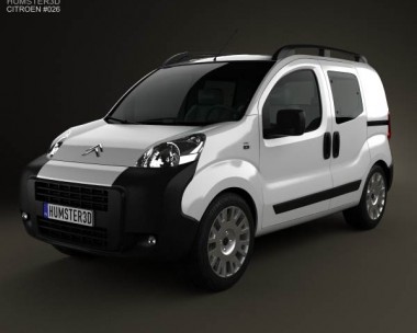 Citroen Nemo Combi 2011 3D Model