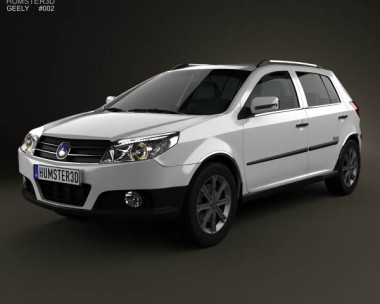 Geely MK Cross 2009 3D Model