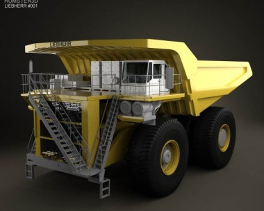 Liebherr T 282B Dump Truck 2012 3D model