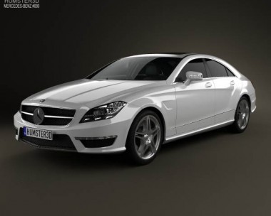 Mercedes-Benz CLS-Class 63 AMG 2012 3D model