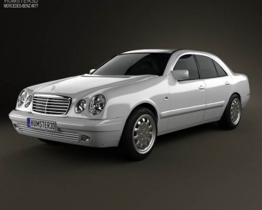 Mercedes-Benz E-Class sedan (W210) 1996 3D Model