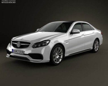 Mercedes-Benz E-Class 63 AMG 2014 3D Model