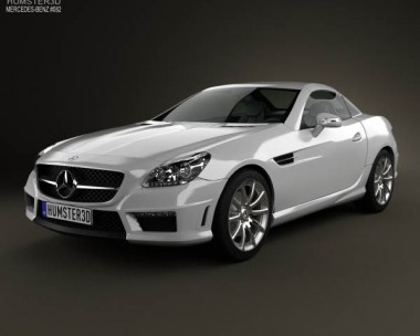 Mercedes-Benz SLK-class 55 AMG 2012 3D Model