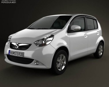 Perodua MyVi 2012 3D model