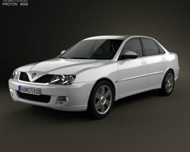 Proton Waja (Impian) 2010 3D Model