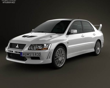 Mitsubishi Lancer Evolution 2001 3D model