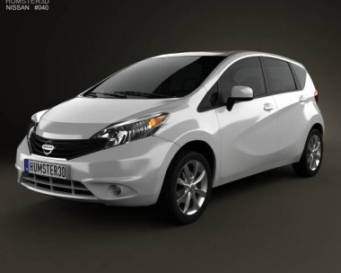 Nissan Versa Note (Livina) 2013 3D Model