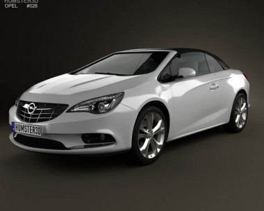 Opel Cascada (Cabrio) 2013 3D Model