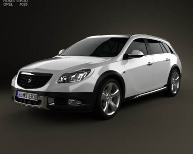 Opel Insignia Cross Four 2013 3D Model