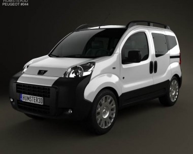 Peugeot Bipper Tepee 2011 3D model