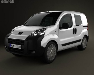 Peugeot Bipper Tepee Combi 2011 3D model