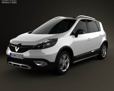 Renault Scenic XMOD 2013 3D Model