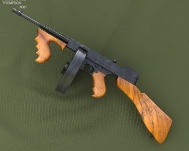 Thompson Model 1921 3D Model