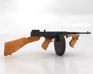 Thompson Model 1921 3d model