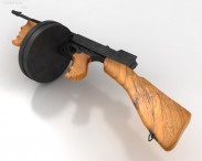 Thompson Model 1921 3d model