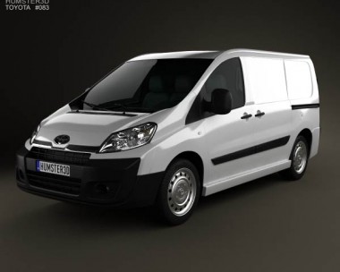 Toyota ProAce Van L1H1 2012 3D model