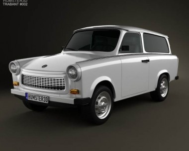 Trabant 601 Kombi 1965 3D model