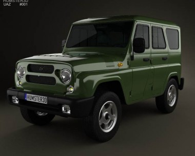 UAZ Hunter (315195) 2012 3D model