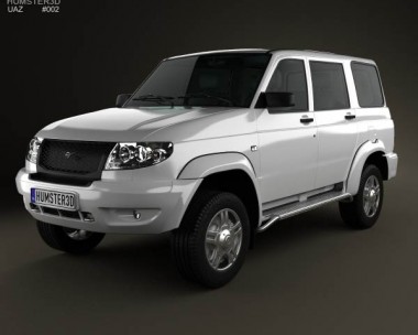 UAZ Patriot (3163) 2012 3D Model