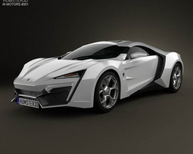 W Motors Lykan HyperSport 2012 3D Model