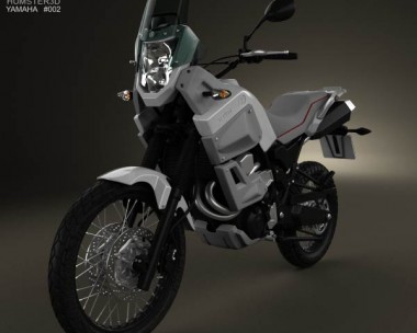 Yamaha XT660Z Tenere 2012 3D Model