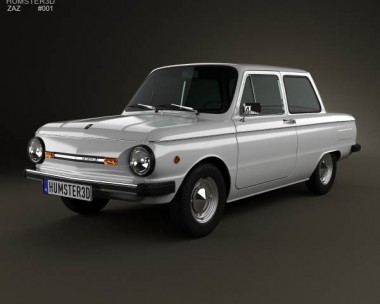 ZAZ 968M Zaporozhets 1979 3D Model