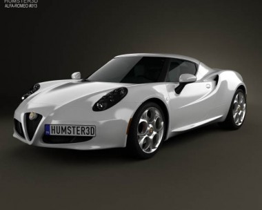 Alfa Romeo 4C 2014 3D model