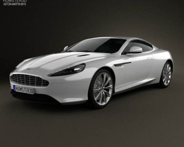 Aston Martin DB9 2013 3D Model