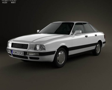 Audi 80 (B4) 1991 3D Model