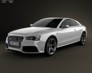 Audi RS5 coupe 2012 3D Model