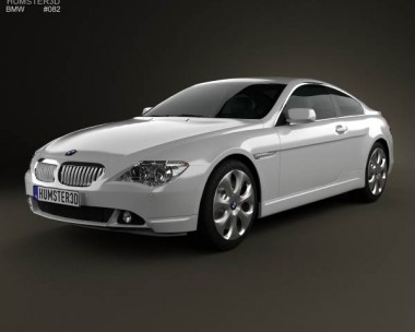 BMW 6 Series (E63) coupe 2004 3D Model