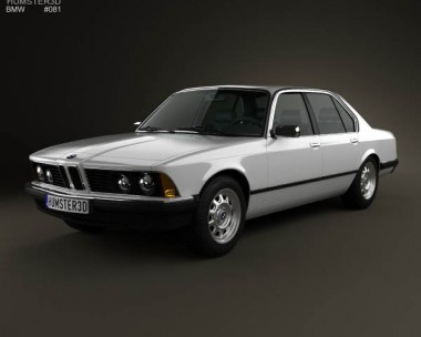 BMW 7 Series (E23) 1982 3D Model