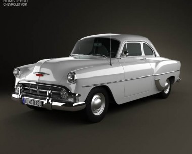 Chevrolet 210 Club Coupe 1953 3D Model