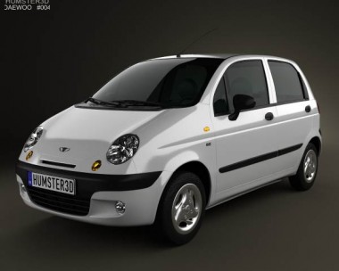 Daewoo Matiz M150 2011 3D model