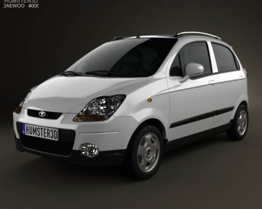 Daewoo Matiz M250 2011 3D Model