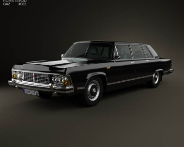 GAZ 14 Chaika 1976 3D Model