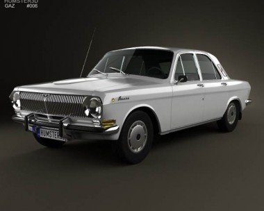 GAZ 24 Volga 1967 3D model