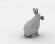 Arctic Hare 3d model