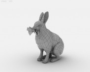 Arctic Hare 3d model