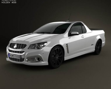 Holden VF Commodore Calais V UTE 2013 3D Model