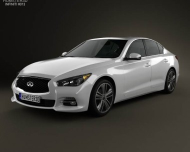 Infiniti Q50 2013 3D Model