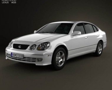 Lexus GS (S160) 2004 3D Model