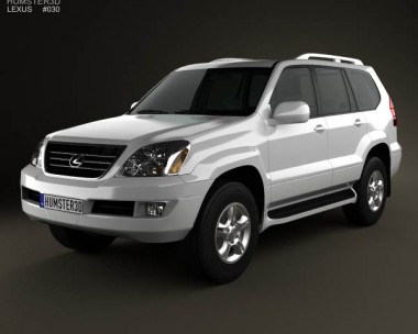 Lexus GX (J120) 2009 3D Model