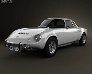 Matra Djet 1967 3D Model