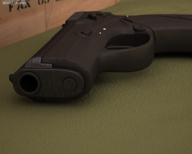 Beretta 9000 3D Model