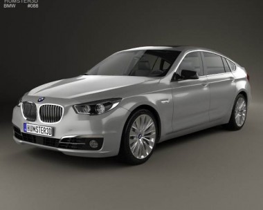 BMW 5 Series (F07) Gran Turismo 2014 3D Model