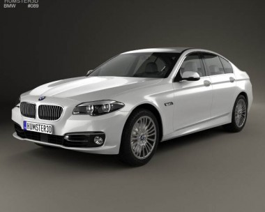 BMW 5 Series (F10) sedan 2014 3D Model