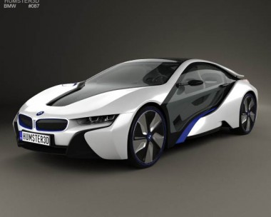 BMW i8 conept 2013 3D model